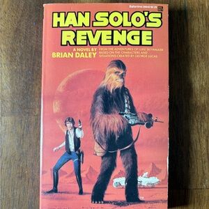 Han Solo's Revenge Paperback Novel - Red Cover